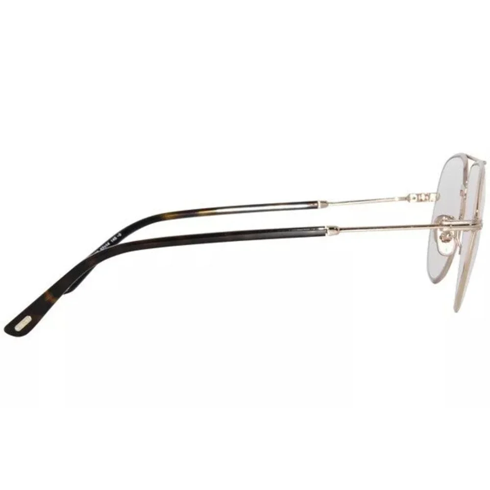 NWT Tom Ford FT5829-B Gunmetal Aviator 57mm Eyeglasses